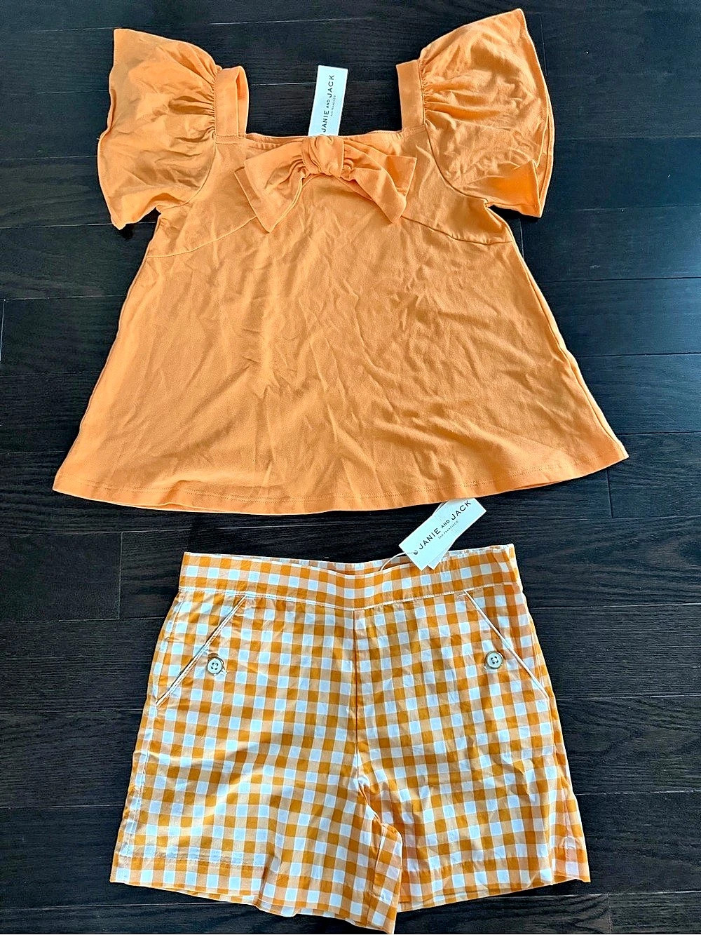 Janie and Jack Shorts Set